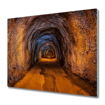 tulup.si Steklena podloga za rezanje Podzemni tunel