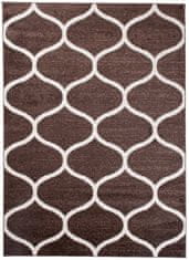 Chemex Preproga Sari Moderno S Skandinavskimi Vzorci E665A Rjava 180x260 cm