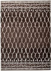 Chemex Preproga Sari Moderno S Skandinavskimi Vzorci H071B Brh Rjava 120x170 cm
