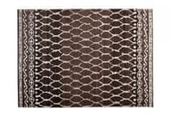 Chemex Preproga Sari Moderno S Skandinavskimi Vzorci H071B Brh Rjava 120x170 cm