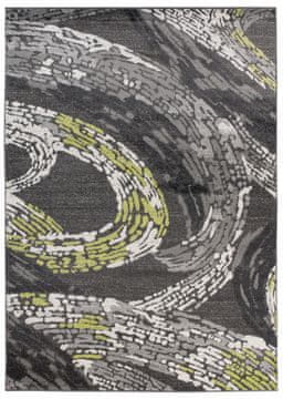 Chemex Preproga Sari Moderno S Skandinavskimi Vzorci H087A Bsh Siva