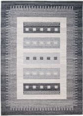 Chemex Preproga Sari Moderno S Skandinavskimi Vzorci K189A Črna 60x100 cm
