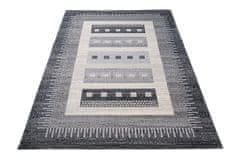 Chemex Preproga Sari Moderno S Skandinavskimi Vzorci K189A Črna 60x100 cm