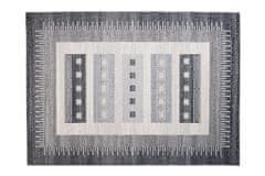 Chemex Preproga Sari Moderno S Skandinavskimi Vzorci K189A Črna 60x100 cm