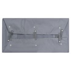Vidaxl Podloga za vrtni voziček temno siva 86x46x22 cm blago