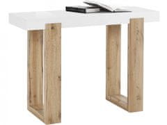 Danish Style Konferenčna mizica Solide, 110 cm, bela