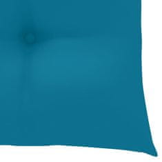Vidaxl Blazine za stole 4 kosi svetlo modre 40x40x7 cm oxford tkanina