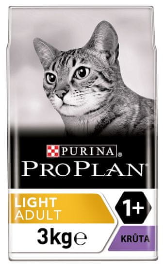 Purina Pro Plan Cat LIGHT, puran, 3 kg
