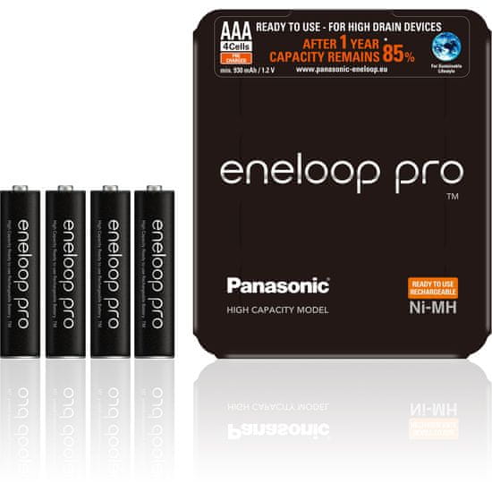 Panasonic Eneloop Pro baterije AAA, 4 kosi