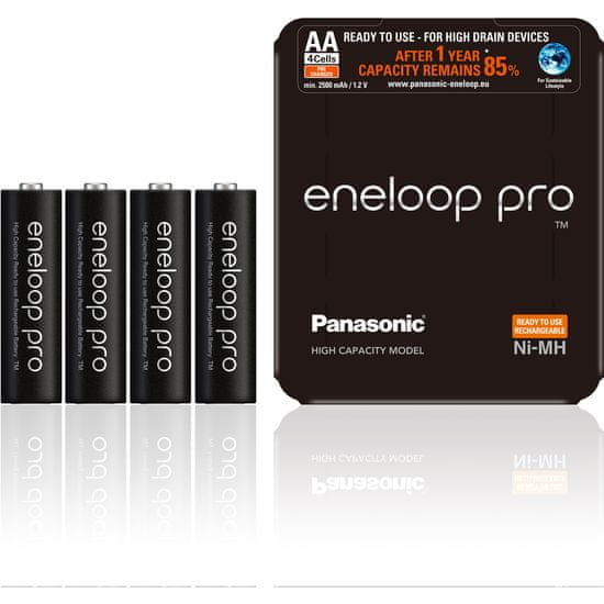 Panasonic Eneloop Pro baterije AA, 4 kosi