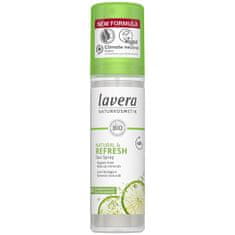 Lavera Osvežujoč dezodorant v spreju z vonjem apna Refresh (Deo Spray) 75 ml