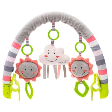 Baby Mix Otroški voziček igrača puff