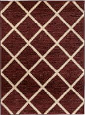 Chemex Večbarvna Preproga S Kratkimi Lasmi L889B Bgx Rjava 80x150 cm