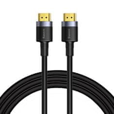 BASEUS Cafule HDMI 2.0 kabel 4K 60 Hz 3D 18 Gbps 3 m črne barve