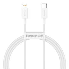 BASEUS vrhunski kabel USB tipa c - strela 20 in 1 m bele barve (catlys-a02)