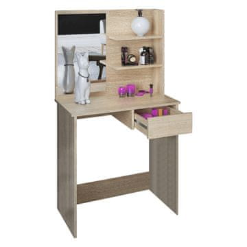 KONDELA Bela WC miza