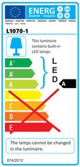 Dedra Delavniška svetilka 10W SMD LED, Economy, stojalo, IP65 - L1070-1