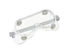 GEKO Prezračena zaščitna očala z gumo za držanje