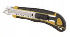 Dedra Nož 18 mm, 5 rezervnih rezil, gumiran ročaj