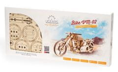 UGEARS 3D lesena mehanska sestavljanka VM-02 Motorno kolo (chopper)