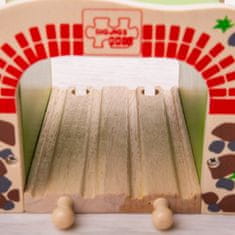 Bigjigs Rail Dvojni železniški predor