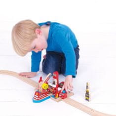 Bigjigs Rail Bigjigs Železniški gasilci Morski reševalci