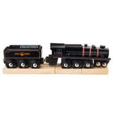 Bigjigs Rail Lesena replika lokomotive Black 5