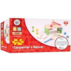 Bigjigs Toys Ponk z orodjem in kladivom