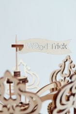 Wood Trick 3D mehanska sestavljanka - Vrtiljak
