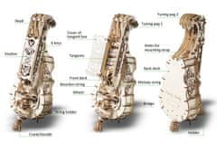 UGEARS 3D lesena mehanska sestavljanka Niner (Hurdy-Gurdy)
