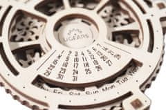 UGEARS 3D lesena mehanska sestavljanka Koledar