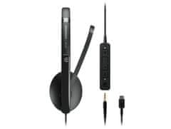 Epos Sennheiser Adapt 135T USB-C II mono slušalke z mikrofonom, črne