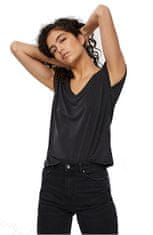 Vero Moda Ženska majica VMFILLI 10247666 Black (Velikost XS)