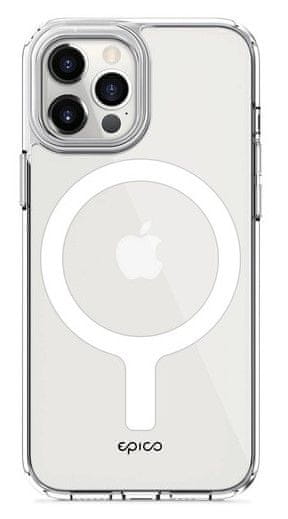 EPICO Hero Magnetic – Magsafe Compatible Case ovitek za iPhone 13 mini, prozoren