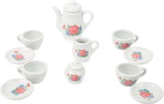 Legler Kavni set iz porcelana s košarico 12 delni