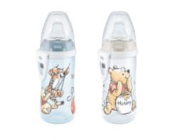 Nuk FC Steklenička aktivna skodelica DISNEY-Medvedek Pujs 300ml