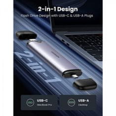 Ugreen USB-C in USB-A ohišje za M.2, NVMe, SSD, M-Key
