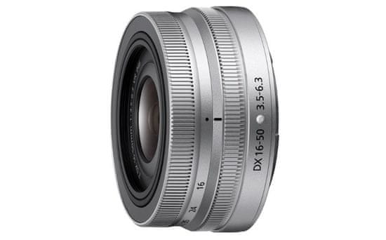 Nikon objektiv Nikkor Z DX 16-50 mm/3.5-6.3 VR, srebrn