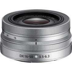 Nikon objektiv Nikkor Z DX 16-50 mm/3.5-6.3 VR, srebrn