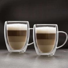 Vog&Arths Set 2 skodelic za belo kavo z dvojno steno - 350 ml - 2 kos / škatla