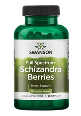 Swanson Schizandra Jagode, 525 mg, 90 kapsul