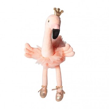 InnoGIO igrača iz tkanine BALLERINA Flamingo 25cm