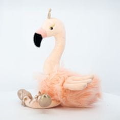 InnoGIO igrača iz tkanine BALLERINA Flamingo 25cm