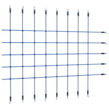 Vidaxl Plezalna mreža 200x150 cm modra