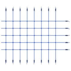 Vidaxl Plezalna mreža 200x150 cm modra
