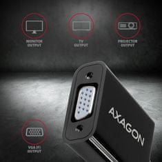 AXAGON RVH-VGN HDMI na VGA ADAPTER