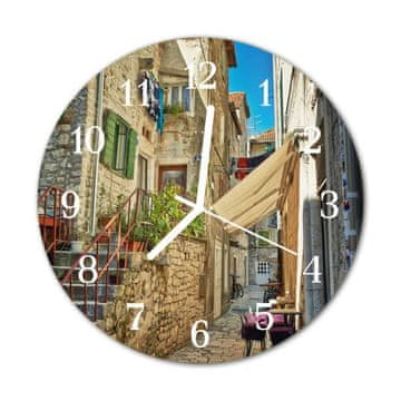 tulup.si Steklena okrogla ura Avenue fi 30 cm