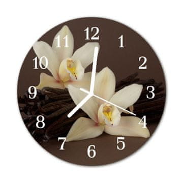tulup.si Steklena okrogla ura Vanilla fi 30 cm