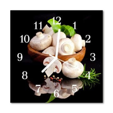 tulup.si Steklena kvadratna ura Gobe 30x30 cm