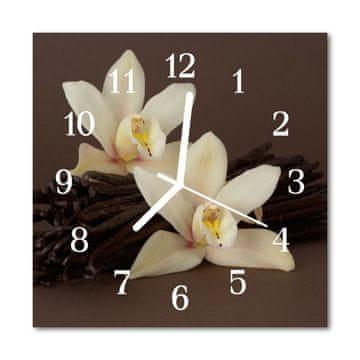 tulup.si Steklena kvadratna ura Vanilla 30x30 cm